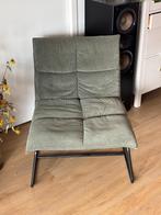 Groene fauteuil Xenos, Huis en Inrichting, Fauteuils, Ophalen, Minder dan 75 cm, Zo goed als nieuw, Metaal