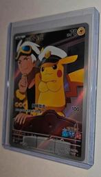 Pokémon kaarten: Captain Pikachu en meer., Ophalen of Verzenden, Zo goed als nieuw, Meerdere kaarten