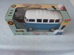 Retro VW blauwe bus +licht - Incl afstandsbed. Nieuw, Ophalen of Verzenden, Nieuw, Afstandsbediening