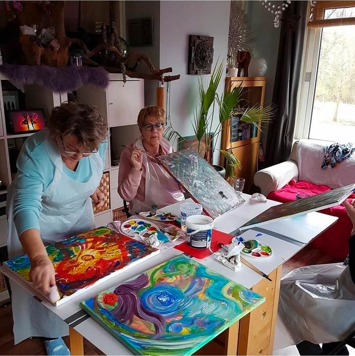 Chakra Gevoel Schilderen op Doek Workshop, Diensten en Vakmensen, Cursussen en Workshops