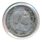 Nederland 5 Cent 1855 Willem III, Postzegels en Munten, Munten | Nederland, Koning Willem III, Zilver, Ophalen of Verzenden, Losse munt
