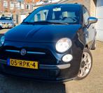 Fiat 500 0.9 Twinair 2011 Zwart, Auto's, Voorwielaandrijving, 86 pk, Zwart, Origineel Nederlands