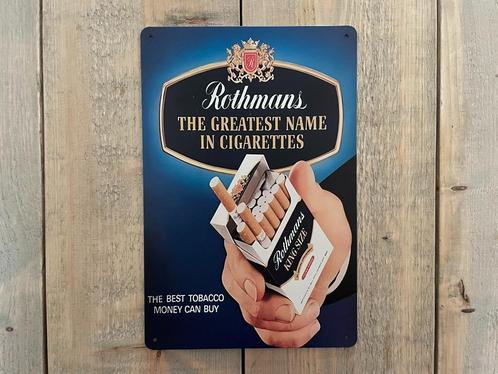 Reclamebord Rothmans 20x30, Verzamelen, Merken en Reclamevoorwerpen, Zo goed als nieuw, Reclamebord, Ophalen of Verzenden