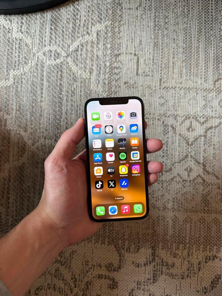 Iphone 12 64GB, Telecommunicatie, Mobiele telefoons | Apple iPhone, 64 GB, iPhone 12, Zwart, Ophalen of Verzenden