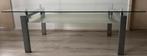Glazen salontafel - Gaat weg wegens verhuizing., Huis en Inrichting, Tafels | Salontafels, Ophalen, 100 tot 150 cm, 50 tot 100 cm