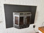Kachel Barbas Inzetkachel met Ventilatoren, Huis en Inrichting, Kachels, Ophalen, Gebruikt, Houtkachel, Inbouw