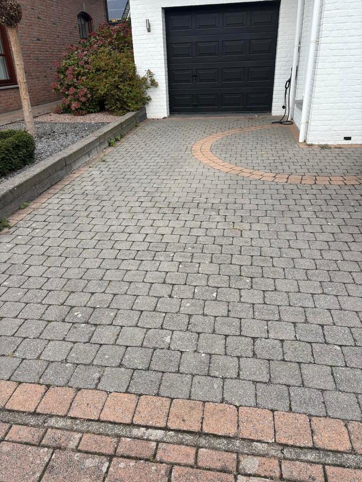 Gratis Cobblestones - klinkers voor Oprit / tuin, Tuin en Terras, Tegels en Klinkers, Gebruikt, Klinkers, Beton, 10 m² of meer