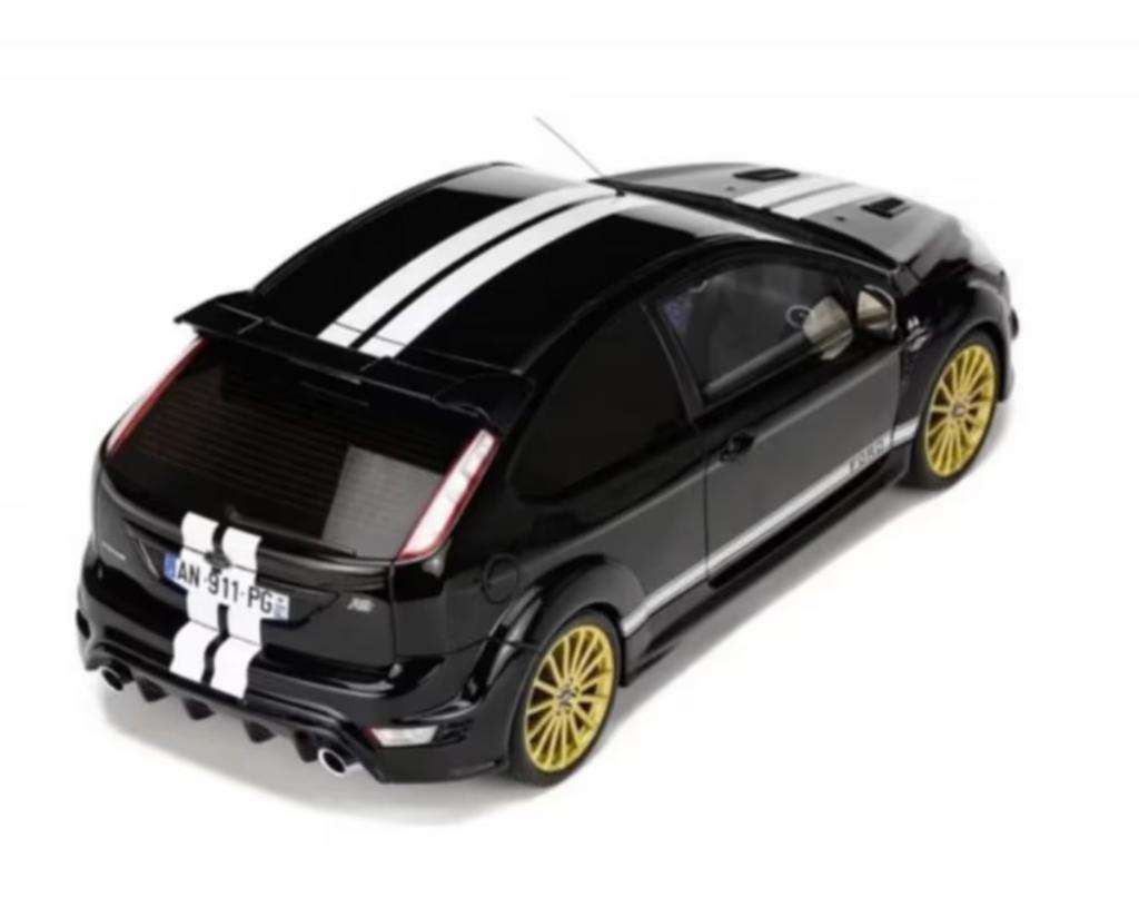 Ford Focus MK2 RS Le Mans Black 2010 OTTO MOBILE 1/18 OT1008, Hobby en Vrije tijd, Modelauto's | 1:18, Verzenden, Nieuw, Auto