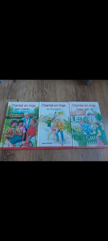 3 boeken van Chantal en Inge beschikbaar voor biedingen