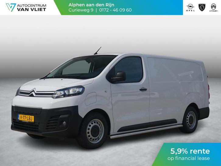 Citroen ë-Jumpy L3 75 kWh | camera | navi incl. Apple Carpl, Auto's, Bestelauto's, Bedrijf, Te koop, ABS, Achteruitrijcamera, Airbags