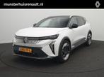 Renault Scénic E-Tech EV87 long range iconic - Solarbay gla, Gebruikt, Adaptive Cruise Control, Leder en Stof, Wit