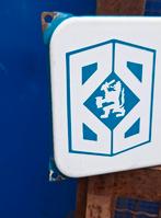 Deurpostje Plaatsvervangend Blokhoofd Bescherming Bevolking., Reclamebord, Gebruikt, ., Ophalen of Verzenden