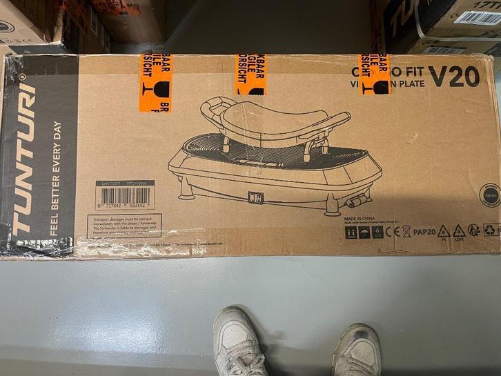 Tunturi Cardio Fit V20 Trilplaat - Incl. Fitnesstoel, Hobby en Vrije tijd, Overige Hobby en Vrije tijd, Nieuw, Verzenden