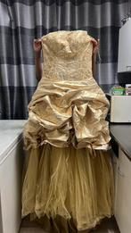 Gouden Galajurk / Bruidsjurk, Ophalen of Verzenden, Nieuw, Geel, Trouwjurk