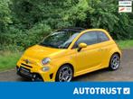 Abarth 595 C 1.4 T-Jet Abarth *Cabriolet*Carplay*Camera*Navi, Auto's, Abarth, Voorwielaandrijving, Stof, Gebruikt, Zwart