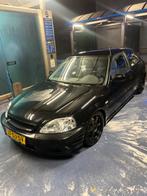 Honda Civic 1.4 I S 1999 Zwart, Auto's, Honda, Voorwielaandrijving, 31 €/maand, 4 cilinders, 1396 cc