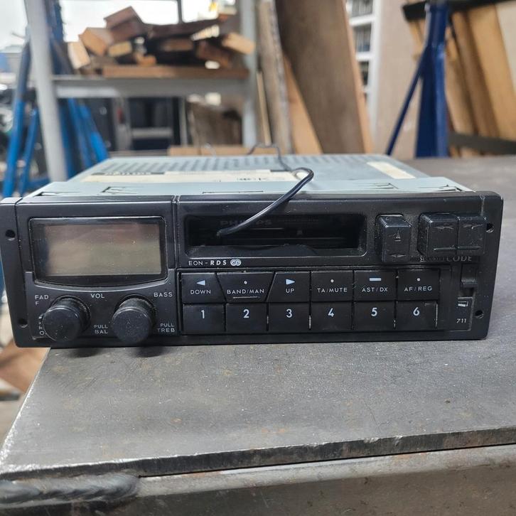 Philips  cassette autoradio DC 711, Auto diversen, Autoradio's, Ophalen of Verzenden