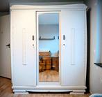 Kledingkast vintage/ brocant oud wit, Huis en Inrichting, Kasten | Kledingkasten, Ophalen, Gebruikt, 150 tot 200 cm, Met hangruimte