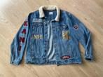 Heren spijkerjas, maat XXL, Kleding | Heren, Jassen | Zomer, Ophalen of Verzenden, Gedragen, Overige maten, Blauw
