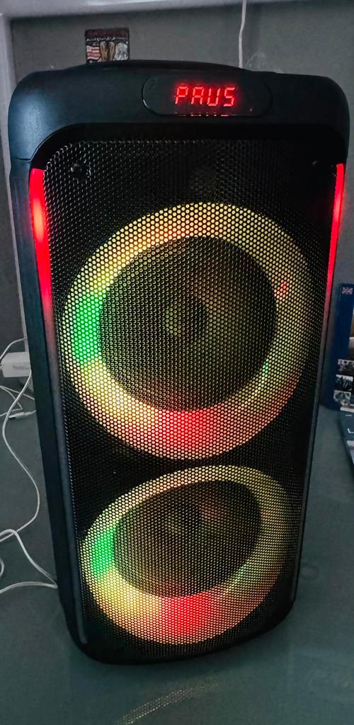 Party box, Audio, Tv en Foto, Karaoke-apparatuur, Zo goed als nieuw, Ophalen