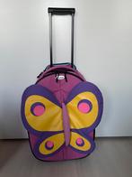 Samsonite kinderkoffer met vlinder, Ophalen, Minder dan 50 cm, Zo goed als nieuw, Minder dan 35 cm