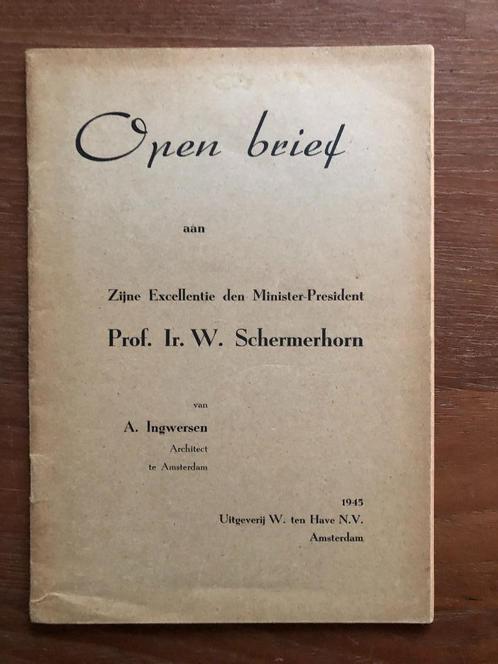 NSB October 1945 A. Ingwersen, misschien wel de eerste die, Boeken, Oorlog en Militair, Gelezen, Ophalen of Verzenden