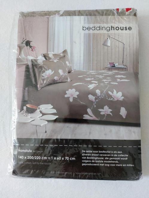 V&D Beddinghouse beddengoed – BDBO Honolulu, 140x200/2, beig, Huis en Inrichting, Slaapkamer | Beddengoed, Nieuw, Dekbedovertrek