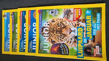 National Geographic Junior 6 bladen + 1 special doeboek 2024 beschikbaar voor biedingen