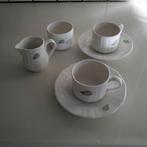 Royal doulton hall mark set roomstel met 2 kop en schotels, Ophalen of Verzenden, Porselein, Overige stijlen, Kop(pen) en/of Schotel(s)