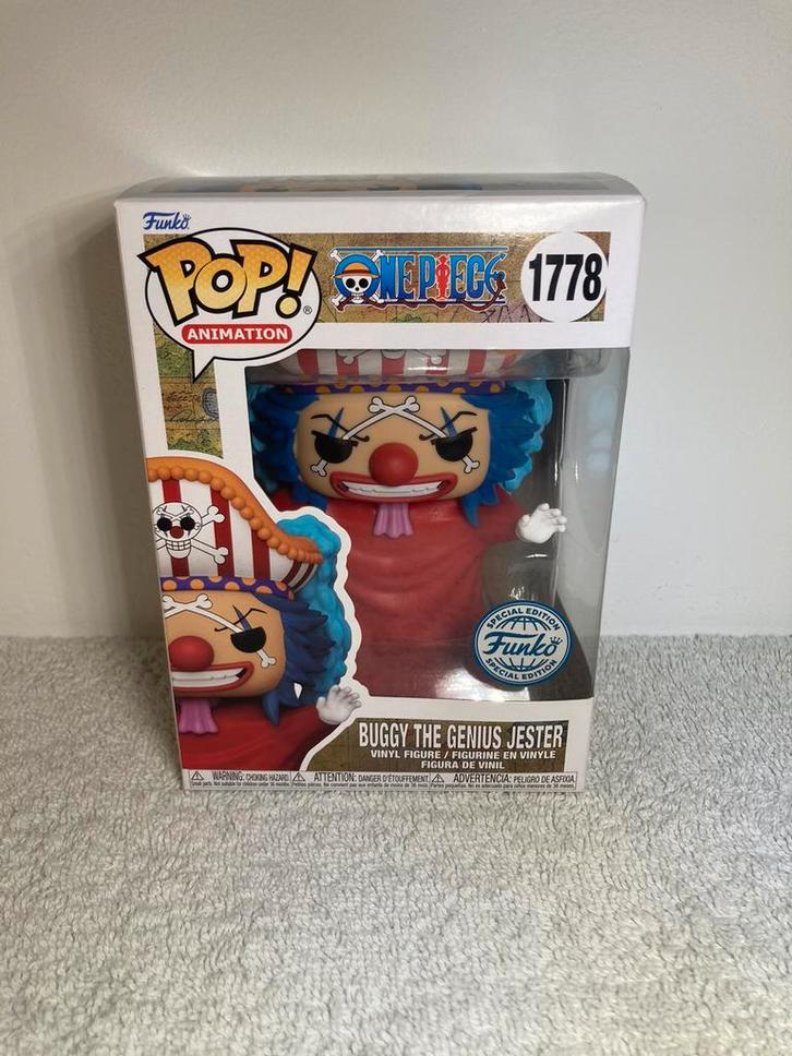 Buggy The Genius Jester Funko Pop! Animation One Piece 1778, Verzamelen, Poppetjes en Figuurtjes, Nieuw, Verzenden