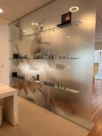 Glazen wanden, Ophalen, 80 tot 120 cm, 160 cm of meer, Zo goed als nieuw