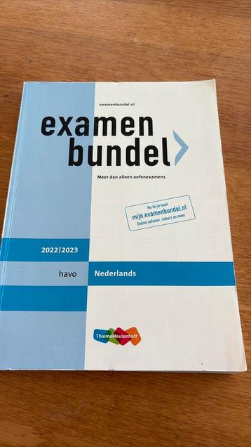 M. Reints - havo Nederlands 2022/2023 ecamenbundel beschikbaar voor biedingen
