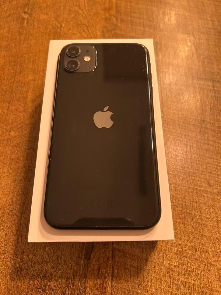 Apple iPhone 11, Telecommunicatie, Mobiele telefoons | Apple iPhone, Zo goed als nieuw, 64 GB, iPhone 11, Zwart, Ophalen of Verzenden