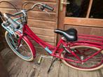 Rode Batavus CNCTD transportfiets 24 inch, Ophalen, Batavus., Handrem, Gebruikt