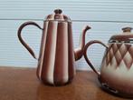 Vintage Emaille Koffiepotten Set, Antiek en Kunst, Antiek | Emaille, Ophalen of Verzenden