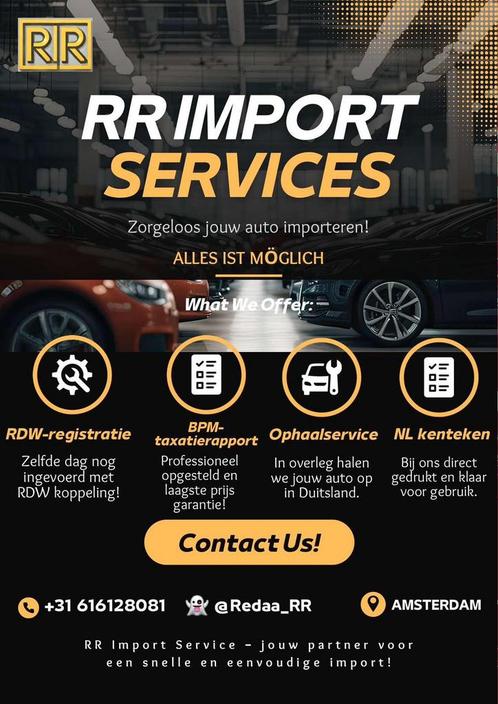 Auto’s invoeren voor de goedkoopste prijs!, Diensten en Vakmensen, Makelaars en Taxateurs