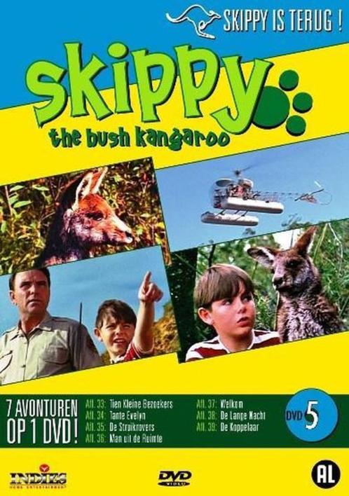 Skippy The Bush Kangaroo deel 5, Sealed Ned. Ondert., Cd's en Dvd's, Dvd's | Kinderen en Jeugd, Zo goed als nieuw, Tv fictie, Dieren