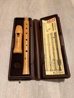 Moeck 1200 sopraanblokfluit, Ophalen of Verzenden, Zo goed als nieuw, Sopraan of Sopranino, Met koffer, hoes of etui