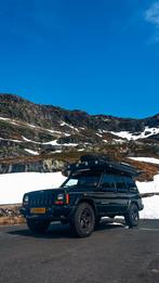 Overlander Jeep Cherokee 4.0 I AUT 1999 Zwart, Auto's, Jeep, Automaat, Zwart, Zwart, Leder