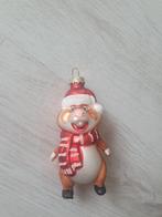 Te koop 3 diverse AH hamster kerstballen zie foto's, Ophalen