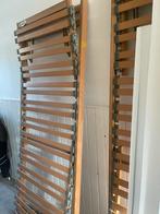2x Lattenbodem - Elektrisch - Tweepersoons, Ophalen, Bruin, Tweepersoons, 80 cm