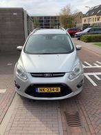Ford Grand C-Max 1.0 92KW Ecoboost 2013 Grijs, Auto's, Ford, Voorwielaandrijving, 745 kg, Stof, 74 €/maand