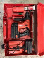 Hilti TE-6A boorhamer met 2 accu’s, Ophalen of Verzenden, Zo goed als nieuw, 600 watt of meer, Boor- en/of Breekhamer