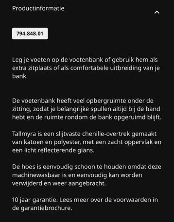 Poef van ikea kivik in lichtgrijs - afbeelding 6