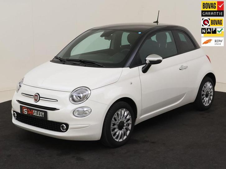 Fiat 500 1.0 Hybrid Dolcevita PDC/AppleCarPlay/Cruise, Auto's, Fiat, Te koop, ABS, Airbags, Airconditioning, Apple Carplay, Boordcomputer