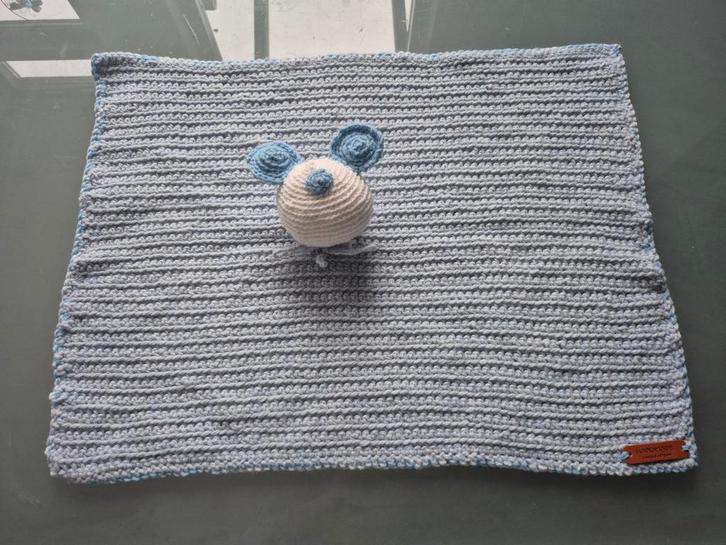 Zelfgehaakt Babydekentje Muis, Kinderen en Baby's, Dekens, Slaapzakjes en Inbakerproducten, Nieuw, Deken, Ophalen of Verzenden