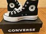 Converse Chuck Taylor All Star Lift Hi Hoge sneakers, 38 Nw!, Ophalen, Zwart, Nieuw, Sneakers of Gympen