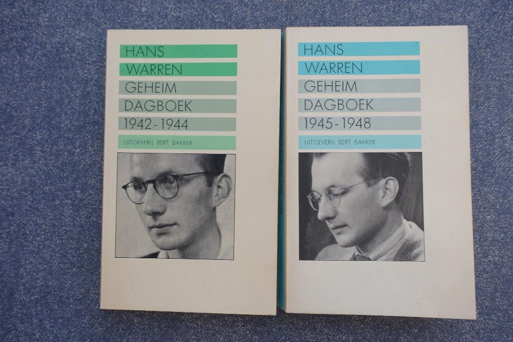 Hans Warren. Geheim dagboek, 1942-1944 & 1945-1948, Ophalen of Verzenden, Gelezen, Nederland