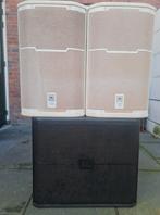 Jbl srx718s +jbl prx412M, Ophalen, 120 watt of meer, Subwoofer, JBL