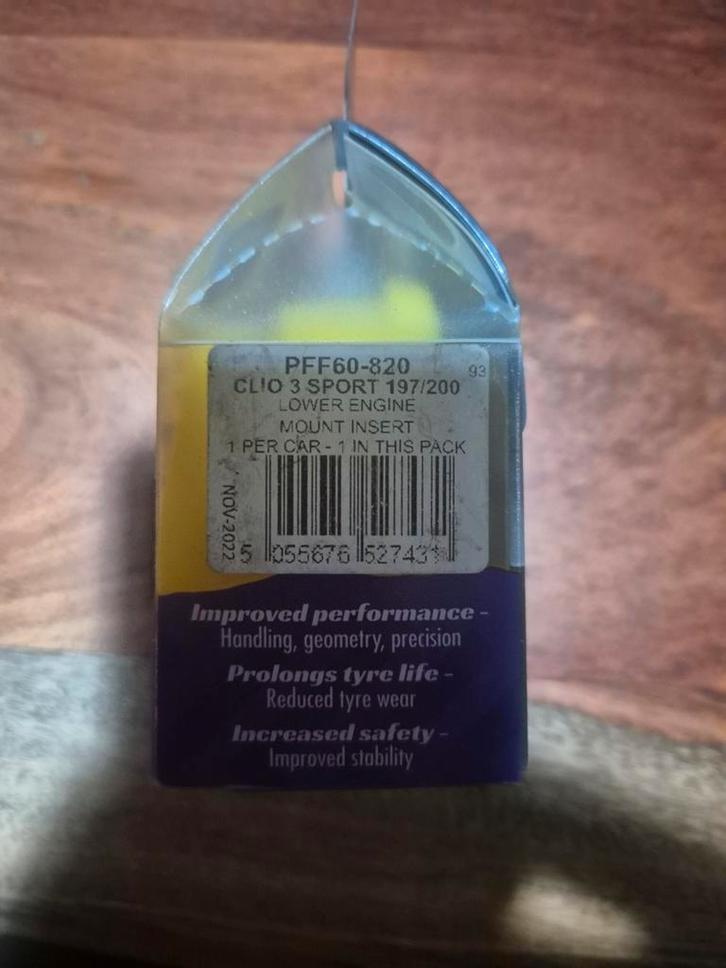 Powerflex Motorsteun Rubber Renault Clio 3 RS, Auto-onderdelen, Motor en Toebehoren, Renault, Nieuw, Ophalen of Verzenden